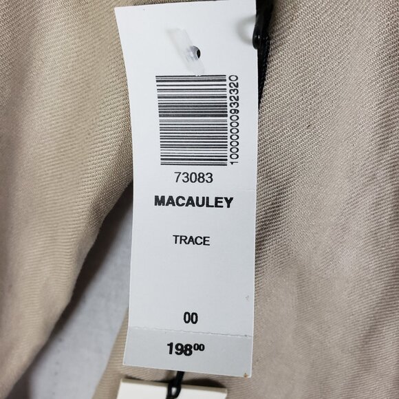 NWT Aritzia Babaton Macauley Blazer Linen Blend in Trace size 00 Neutral Office - Picture 5 of 13